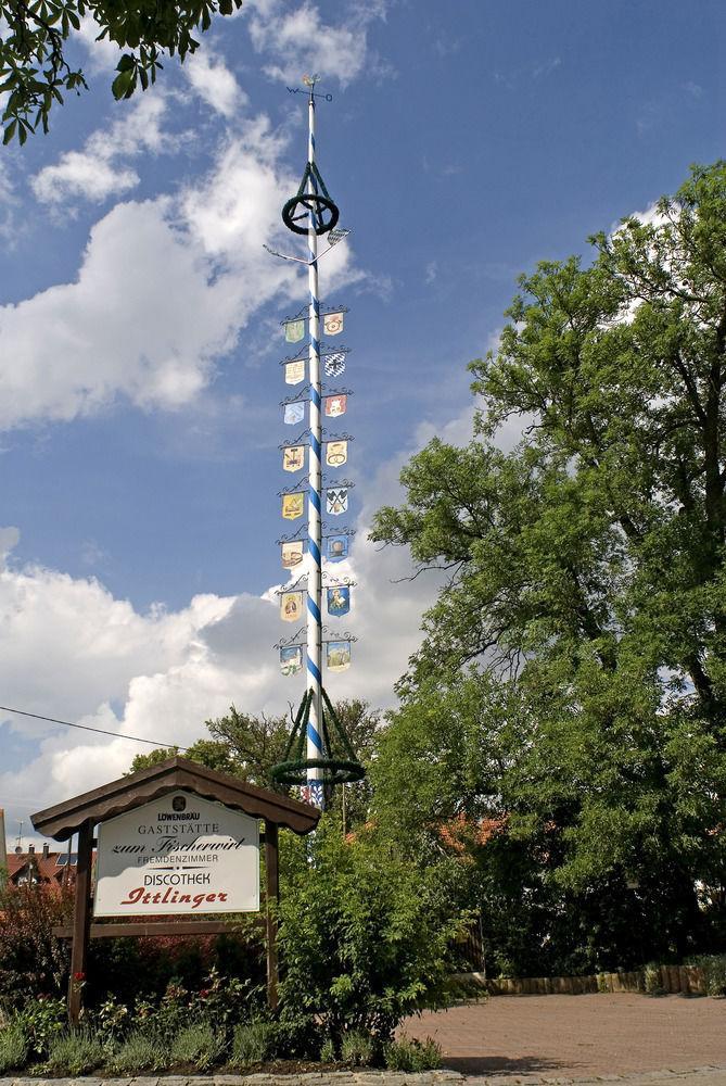 Hotel Zum Fischerwirt Baindlkirch Bagian luar foto